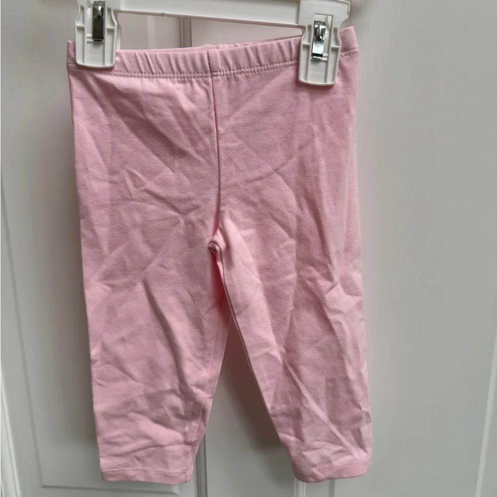 The Children's Place 3T Girls Soft Pink Capri Leggings
